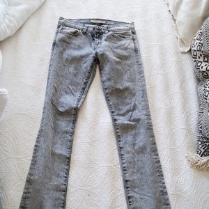 Revolve J Brand Grey Washed Jeans